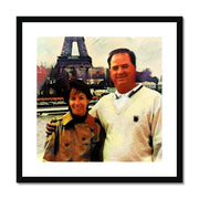 Lee & Elisa Honeymoon Project Framed & Mounted Print